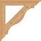 Ekena Millwork Funston Traditional Smooth Bracket, Western Red Cedar, 3 1/2"W x 28"D x 28"H BKT04X28X28FST01SWR - alternate 3